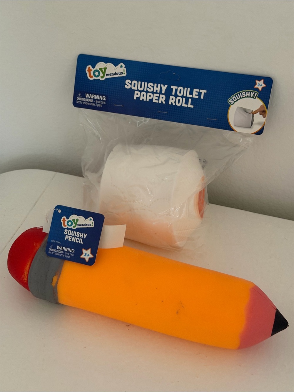 Toymendous Sunny Days Pencil & Toilet Paper Squishy Bundle